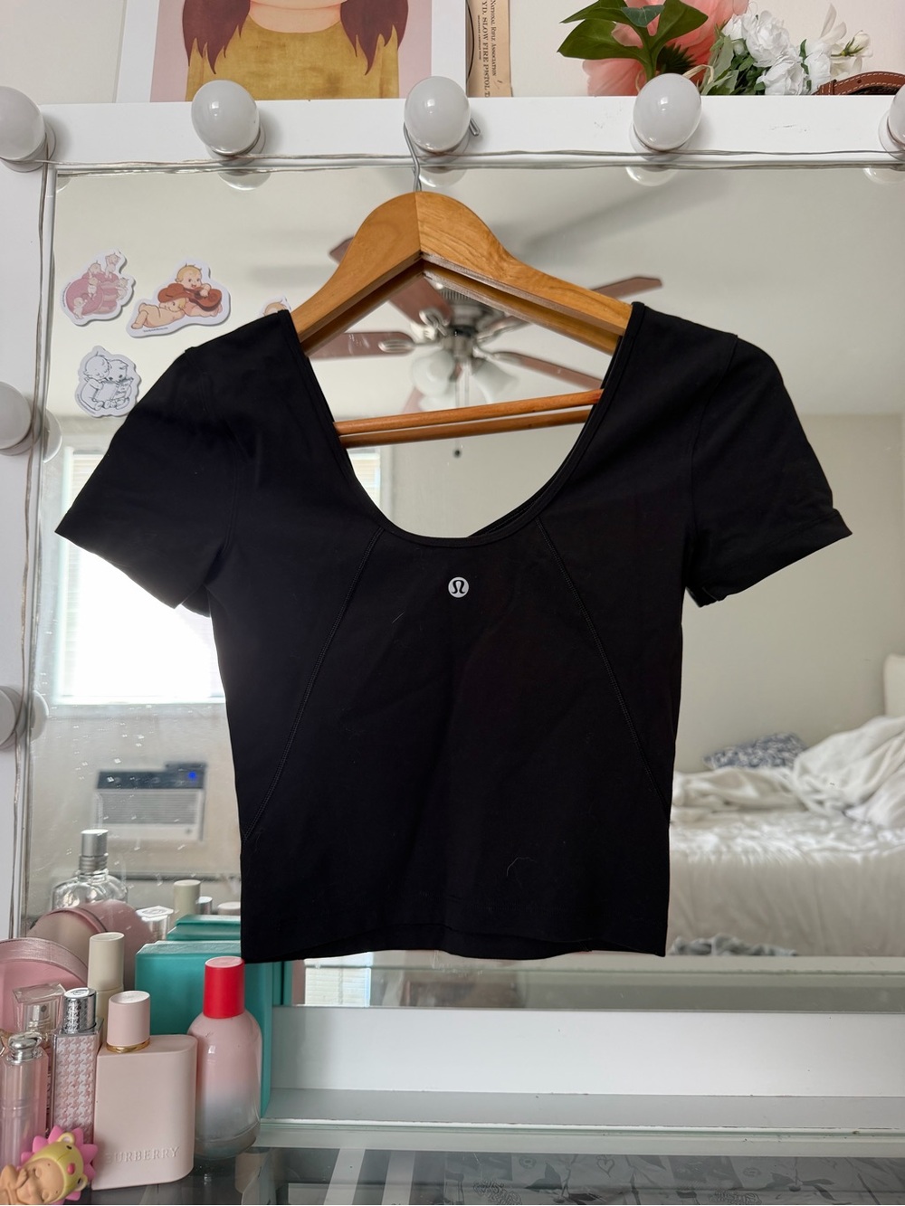 lululemon ballerina black shirt
